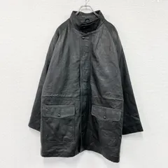 2000 Concept　レザージャケット/レザーコート　黒　ブラック　Lサイズ　古着【値引き交渉OK！】のサムネイル