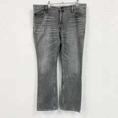 Eddie Bauer エディーバウアー PREMIUM DENIM デニムパンツ/ジーンズ ジップフライ 灰色 グレー 古着【値引き交渉OK!】のサムネイル