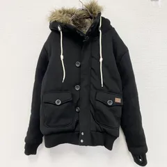 BILLABONG　ビラボン　フード付きジャケット　中綿入り　黒　ブラック　XLサイズ　古着【値引き交渉OK！】のサムネイル
