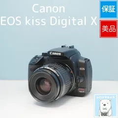 Canon EOS kiss Digital X 一眼レフ スマホ転送OK フルセット 美品 シロクマカメラ a7100のサムネイル