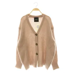 ジャーナルスタンダードレサージュ journal standard L'essage 22AW モヘヤmixVネックカーディガン オーバーサイズ F ピンク /MY ■OSのサムネイル