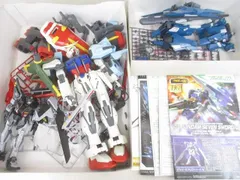  プラモデル リゼル隊長機 フォースインパルスガンダム 他 ガンプラ 組立済 ジャンクパーツ グッズセット 【まとめ売り 訳有】のサムネイル