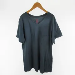 アナクロノーム anachronorm XL Tシャツ 半袖 Ｖネック 無地 ポケット 紺 ネイビー コットン トップスのサムネイル