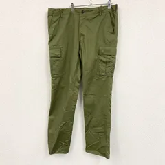 LANDS' END　ランズエンド　カーゴパンツ/ミリタリーパンツ　カーキ　古着【値引き交渉OK！】のサムネイル