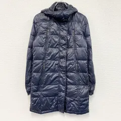 Calvin Klein Jeans　カルバンクラインジーンズ　ダウンジャケット　ダウンコート　紺　ネイビー　Mサイズ　古着【値引き交渉OK！】のサムネイル