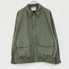 BEAMS LIGHTS　ビームスライツ　小松マテーレ　リップストップブルゾン　緑　グリーン　Lサイズ　古着【値引き交渉OK！】のサムネイル