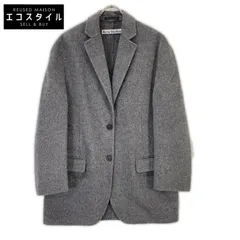 ACNE STUDIOS　アクネ ストゥディオズ　FN-WN-OUTW000414 21SS グレー Wool chester coat ウールチェスターコート　34のサムネイル