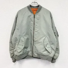 OLD UNIQLO オールドユニクロ フライトジャケット/MA-1 セージグリーン Lサイズ 古着【値引き交渉OK!】のサムネイル