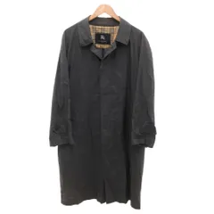 バーバリー ロンドン BURBERRY LONDON ステンカラーコート ロング 比翼 170 グレー /JS ■ECG007のサムネイル