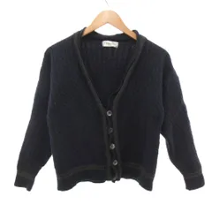 クリスチャンディオール Christian Dior MONSIEUR ケーブルニット カーディガン 紺 ネイビー /JS ■ECG007のサムネイル