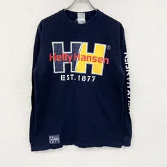 HELLY HANSEN　ヘリーハンセン　長袖Tシャツ/ロンT　紺　ネイビー　古着【値引き交渉OK！】のサムネイル