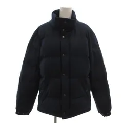 グリーンレーベルリラクシング ユナイテッドアローズ green label relaxing 美品 ダウンジャケット ハイネック キルティング スラッシュポケット M 紺 ネイビー/MXのサムネイル