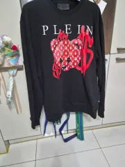 XL PHILIPP PLEIN(フィリッププレイン) クマ ドール スウェット ブラックのサムネイル