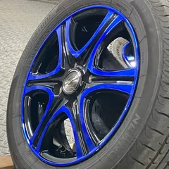 24/25年製 155/65R14 ブリヂストン ニューノ トピー セレブロX6 希少 ブルーポリッシュ タント スペーシア N-BOX  デイズルークス 夏タイヤ【A3536】のサムネイル