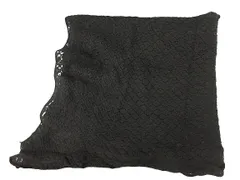 トリココムデギャルソン tricot COMME des GARCONS ストール 大判 ショール 黒 ブラック かぎ編み ☆AA★のサムネイル