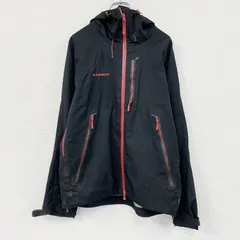 MAMMUT　マムート　Masao Jacket　マウンテンパーカー　黒　ブラック　Lサイズ　古着【値引き交渉OK！】のサムネイル
