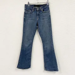 Calvin Klein Jeans　カルバンクラインジーンズ　フレアデニムパンツ/ジーンズ　ジップフライ　インディゴ　2サイズ　古着【値引き交渉OK！】のサムネイル