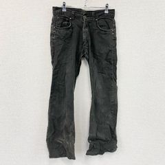 鬼ヒゲ フェード ハチノス 立体裁断 00s y2kブラックデニム W34 - メルカリ
