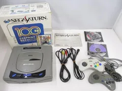  【まとめ売り 訳有】 ゲーム セガ サターン 本体 HST-3200 箱付きのサムネイル