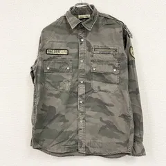 T&C SURF DESIGNS　ミリタリージャケット　カモフラ　迷彩　Lサイズ　古着【値引き交渉OK！】のサムネイル