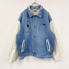 超激レア90s ディズニー ティガー スタジャン 中綿 デニム 超極太