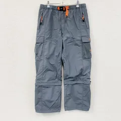 PIKO　ピコ　2WAYカーゴパンツ　デタッチャブル　アッシュグレー　Lサイズ　古着【値引き交渉OK！】のサムネイル