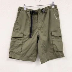 New Balance ニューバランス カーゴハーフパンツ/ショートパンツ カーキ Mサイズ 古着【値引き交渉OK!】のサムネイル