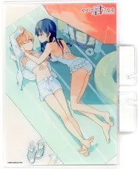 やがて君になる 10周年記念　A5アクリルアート　水着　侑　燈子 中古】アクリルスタンド・アクリルパネル 小糸侑＆七海燈子(水着) A5