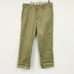 Dickies　ディッキーズ　ワークパンツ/チノパンツ　ジップフライ　ベージュ　W36サイズ　古着のサムネイル