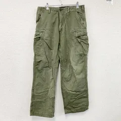 ALPHA INDUSTRIES　アルファインダストリーズ　カーゴパンツ　ジップフライ　カーキ　Lサイズ　古着のサムネイル