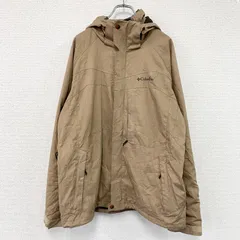 Columbia　コロンビア　TITANIUM　フルジップジャケット　ベージュ　Lサイズ　古着のサムネイル