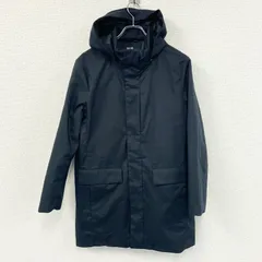 UNIQLO ユニクロ ハイブリッドダウンコート 黒 ブラック Sサイズ 古着のサムネイル