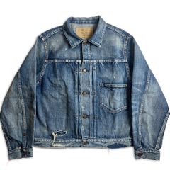 LEVI'S 214 VISIONAIRE 31 BLUE デニムジャケット サックコート 36