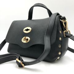 NANNI ナンニ ベルト スタッズ ラインストーン 型押し レザー グリーン