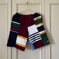CANTERBURY　カンタベリー　ラガーパンツ　rugby　ラグビー　スポーツ　パッチワーク　切り替え　カットワーク　メンズ　men's　Sサイズのサムネイル