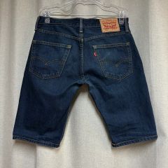 00s Levi's 569 baggy denim shorts black - メルカリ