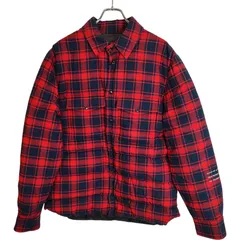 MONCLER×FRGMT FRAGMENT モンクレール フラグメント MORAN チェック ダウン ジャケット D209U4031950 549XX 4 レッド メンズのサムネイル