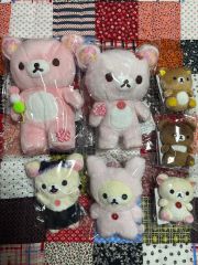 リラックマ おでかけぬいぐるみ リラックマストア限定4点セット＋