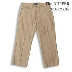 The DUFFER of ST.GEORGE ダファー オブ セントジョージ 通年★ テーパード スラックス パンツ 日本製 Sz.L メンズのサムネイル