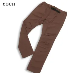 coen コーエン 通年★ 膝立体 ストレッチ テーパード クライミング スリム パンツ Sz.M メンズのサムネイル