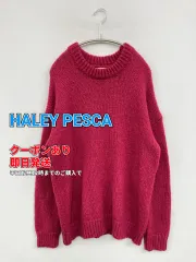 HALEY PESCA ニット/セーター ピンク ナイロン ニット 無地 ミドル丈 長袖 クルーネック(丸首) レディースのサムネイル