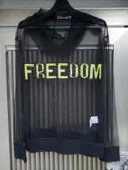 正規品 MSGM シースルー レディース フード付きTシャツ 36 新品同様のサムネイル