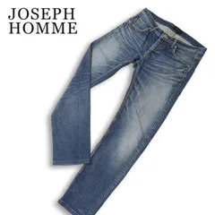JOSEPH HOMME ジョセフ オム ダメージ加工★ ストレッチ スリム スキニー デニム パンツ ジーンズ 日本製 Sz.48 メンズのサムネイル