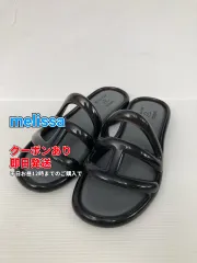 melissa サンダル ブラック 無地 ～3cm ストラップなし ミュールサンダル レディースのサムネイル