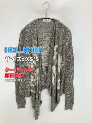 HOLLISTER ホリスター カーディガン/ボレロ XS/S グレー ショート丈 長袖 レディースのサムネイル