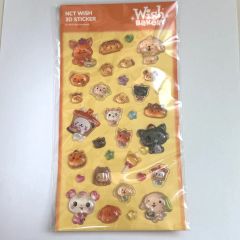 NCT WISH BAKERY DOLL 3Dステッカー ボンボンドロップシール - メルカリ