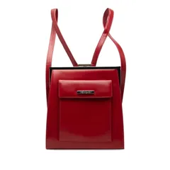 サンローラン リュック デイパック バックパック レッド レザー レディース SAINT LAURENT【1-0280238】のサムネイル