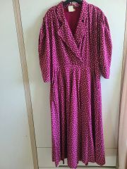 60s US vintage サイケデリック ワンピース 片爪 Q345 - メルカリ