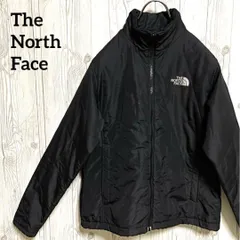 THE NORTH FACE　ノースフェイス　ナイロンジャケット　レディースXLサイズ　韓国表示95　黒　ブルゾン 古着　ブラック　女性　カジュアル　スポーティー　25-1133-38のサムネイル