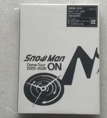 Snow Man Dome Tour 2025-2026 ON 通常盤 Blu-ray／DVD